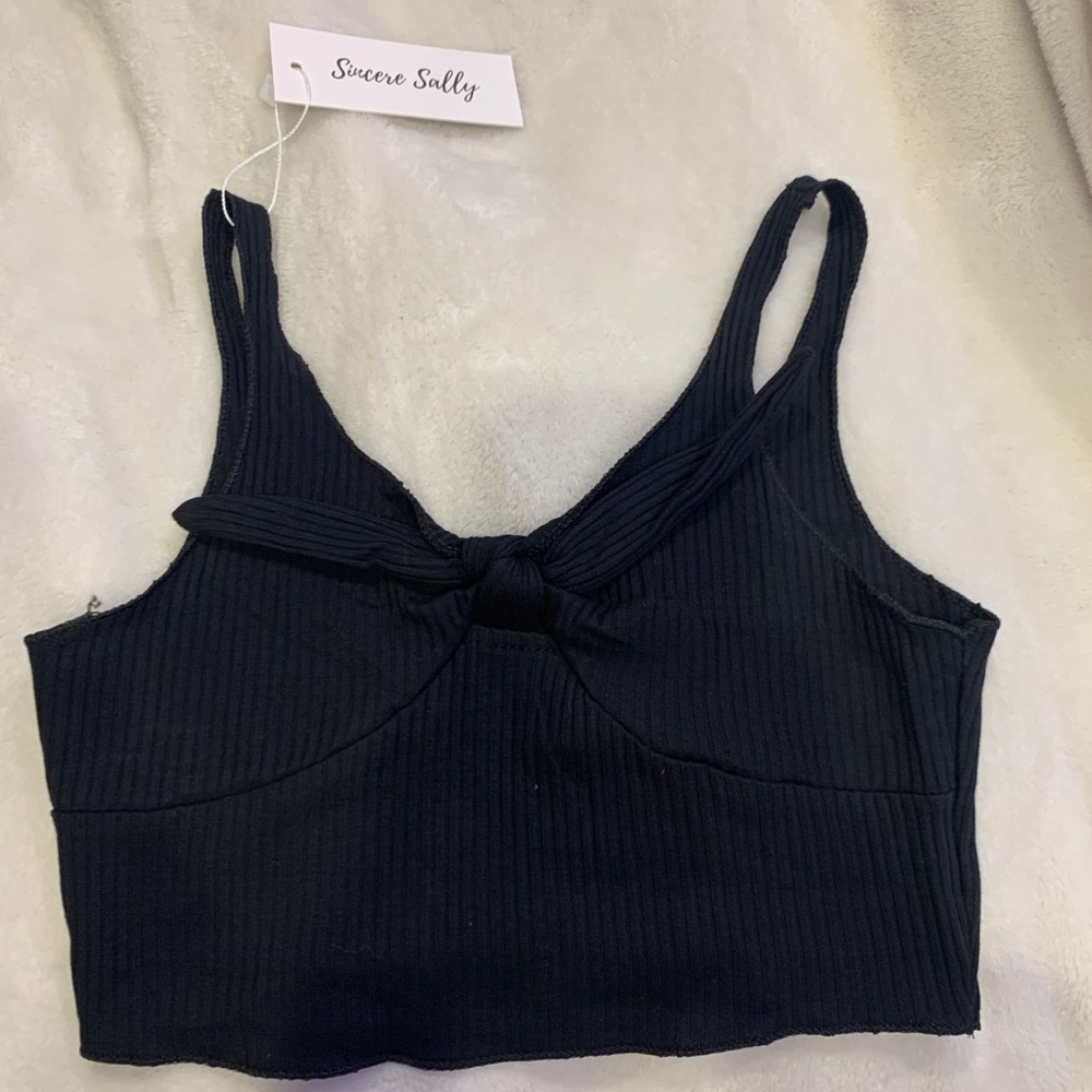 Sophia singlet crop tank top, sincere sally